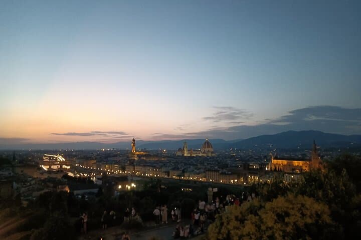 Unforgettable view from piazzale Michelangelo best place to see the sunset