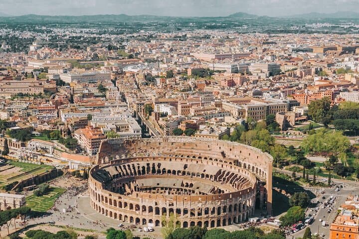 Rome from air