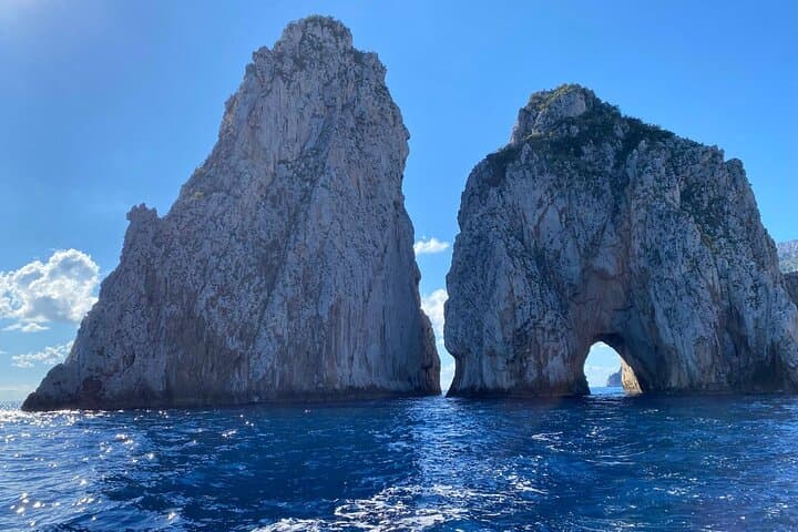 Capri Private Tour with Island Boat Tour from Rome