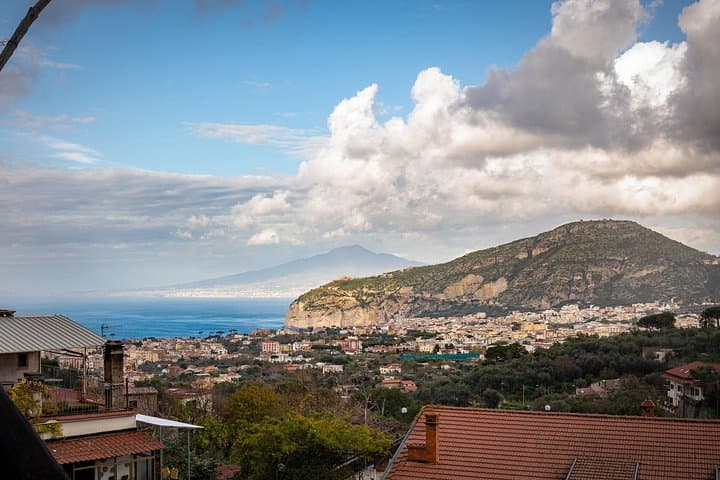 Pasta and Tiramisù class with a panoramic view of Sorrento
