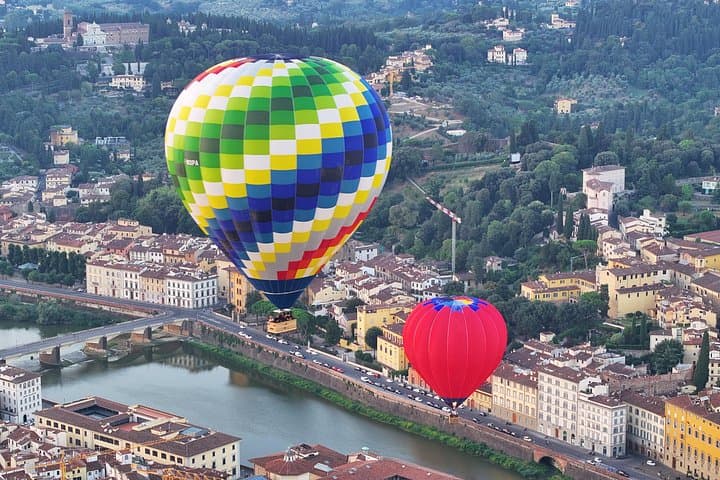 Hot-Air balloon Ride above Florence