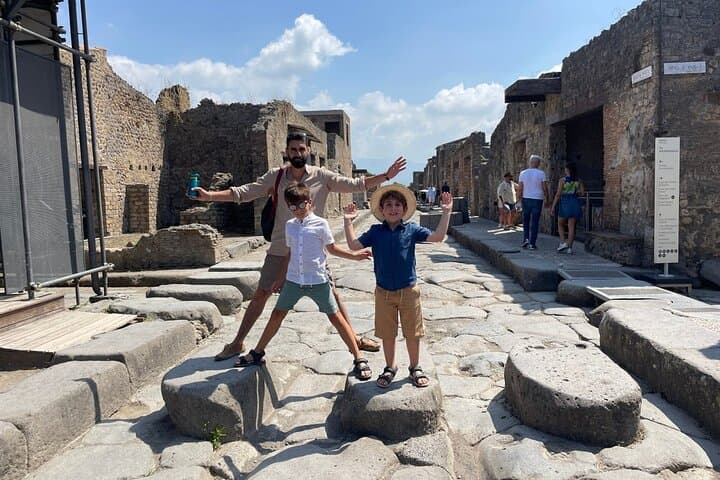 Learn while having fun at Pompeii