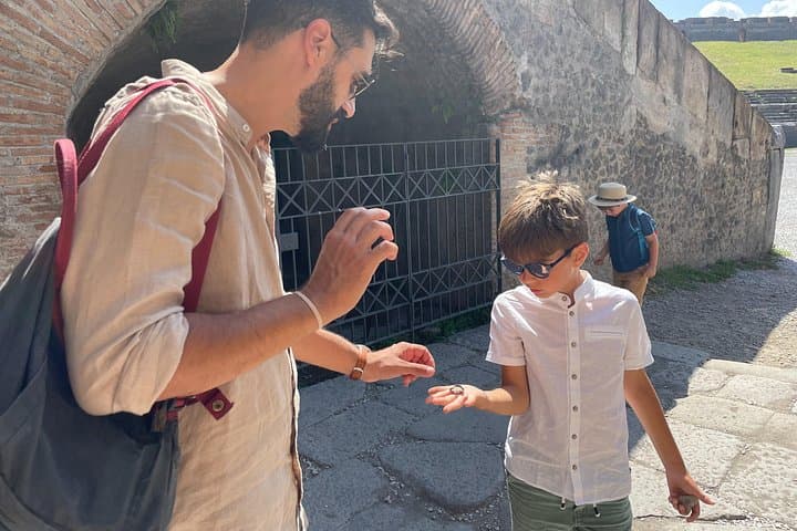 Pompeii adventure with Annarosa Pisano
