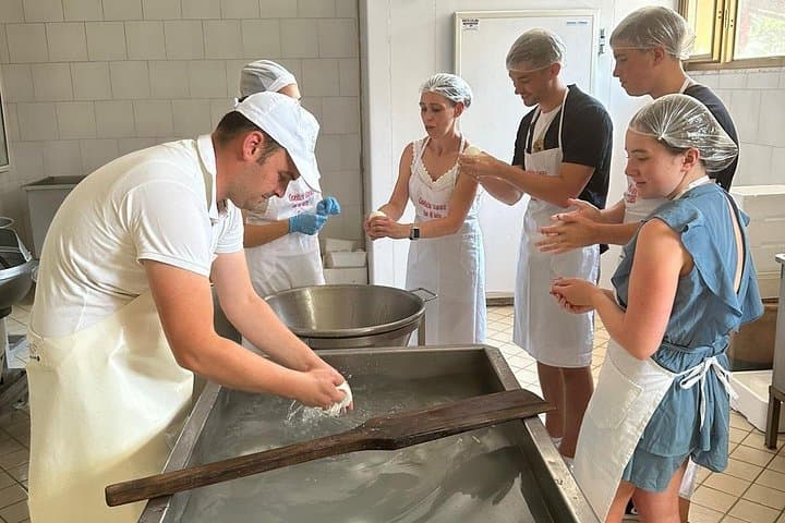 Processing Fior di Latte "Mozzarella"