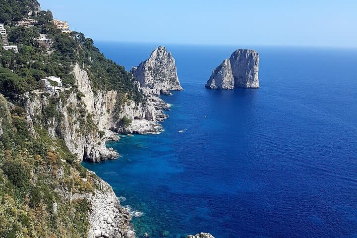 Capri Full-Day Tour from Rome with Private Island Boat Tour