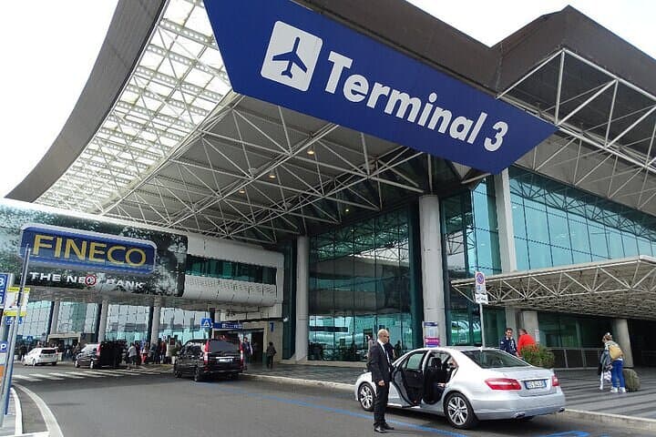 Rome Hotel to Fiumicino FCO Airport: Private Transfer