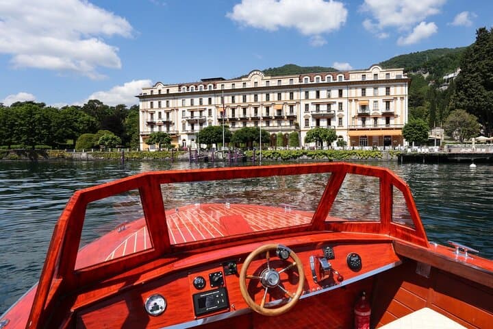 3 Hours Private Wooden Boat Tour visit Bellagio 6 pax