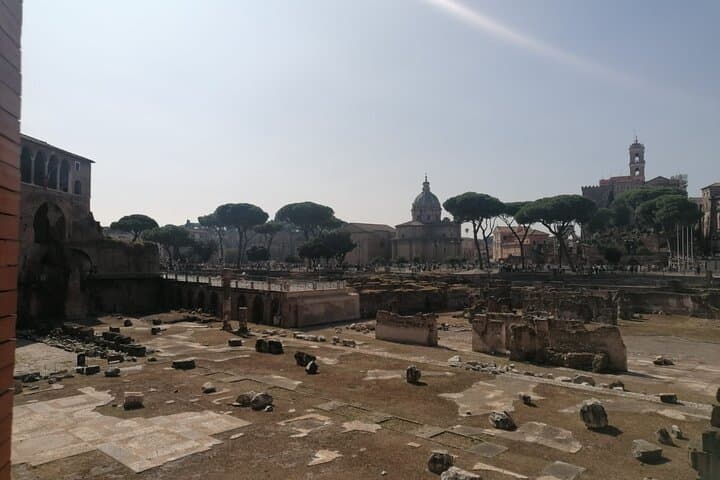 View from the Trajan Markets