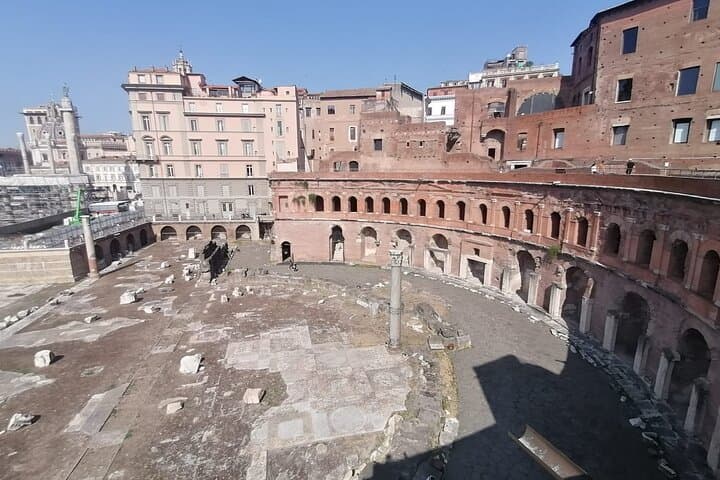 View from the Trajan Markets