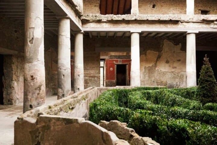 Guided tour of Pompeii with a local guide