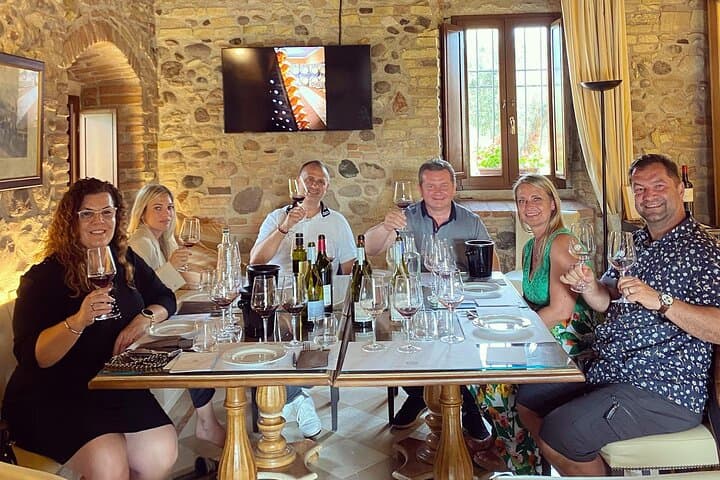 Vineyard tour with tasting of 4 wines on Garda Hills