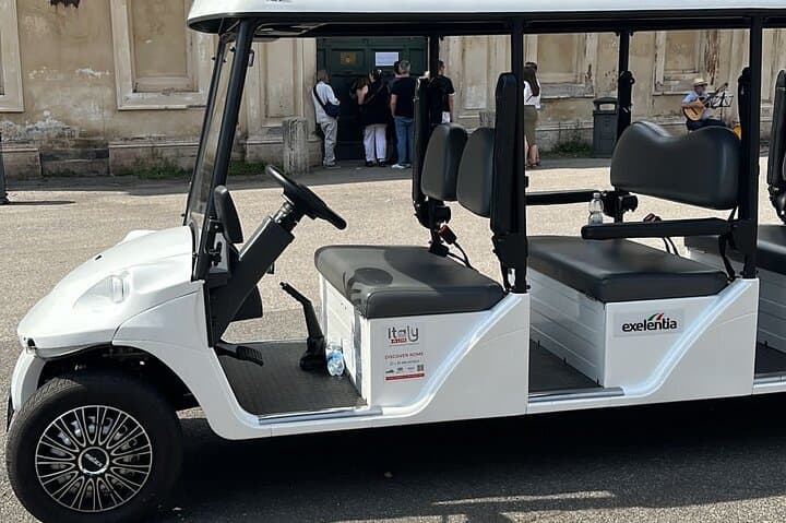 Golf cart private tour of Rome