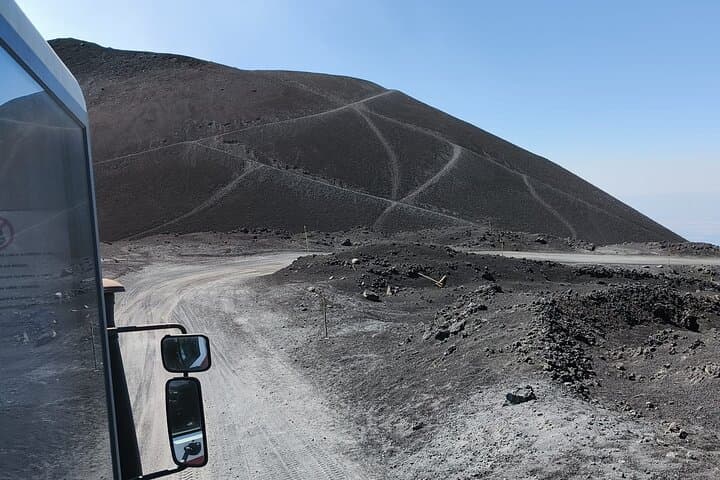 Tour to the Summit Craters of Etna 2920 meters with cable car and Jeep