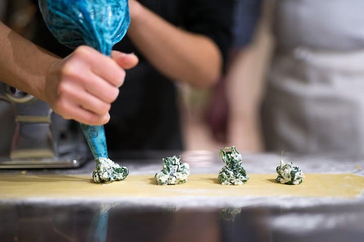 our beautiful ravioli made from scratch