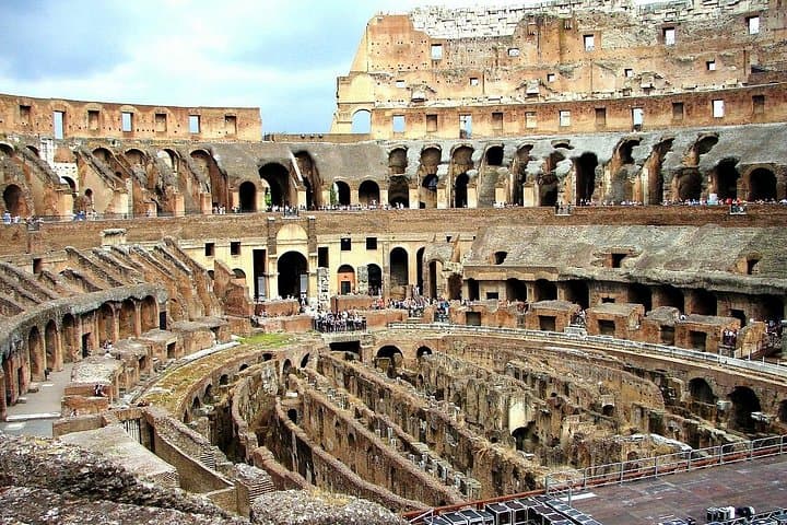 Inside of Colosseo