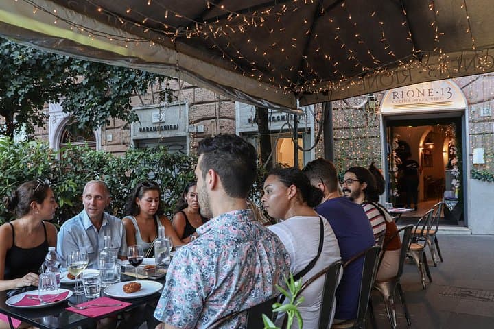 Rome Food Tour: Pasta, Wine, Gelato Trastevere Campo de' Fiori