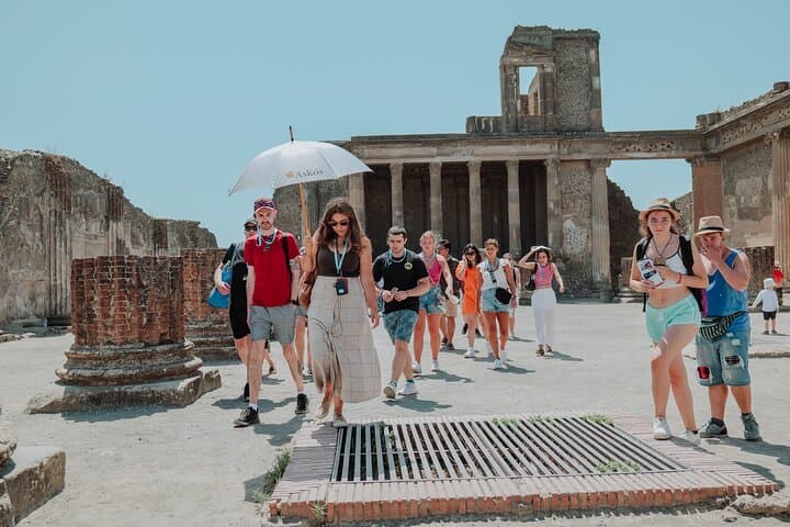 Pompeii & Herculaneum Guided Tour - High Speed Train from Rome