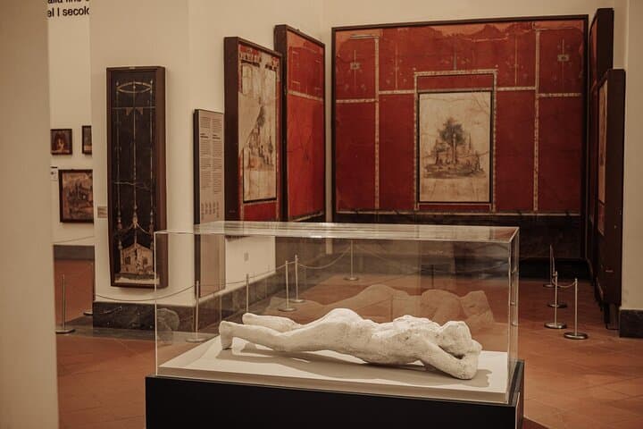 Pompeii plaster cast