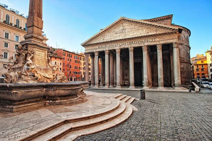 Capuchin Crypt to Iconic Rome Temple Pantheon Entry & Guided Tour