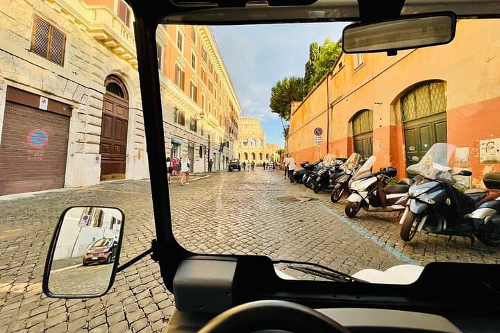 Rome: 3 Hours Private/Group Golf cart Tour with hotel pickup