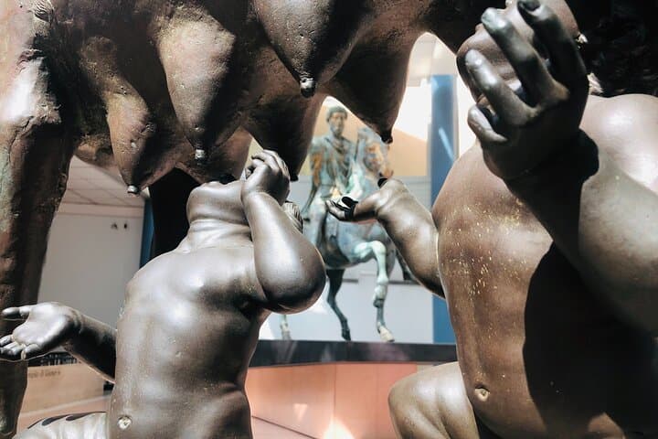 Capitoline Museum, Michelangelo square and panoramic views of Rome