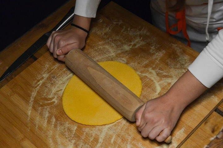 Traditional Pasta Cooking Class with Tiramisu Small Group