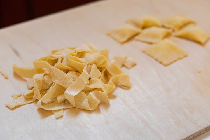 Roll, cut, cook: the art of fresh pasta in Rome.