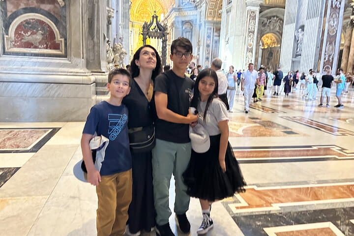 In the Basilica of St. Peter
