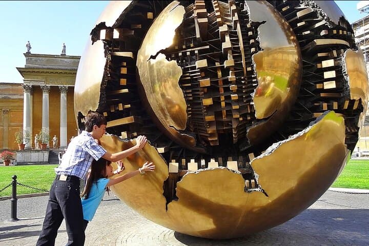 Sphere within a Sphere at the Vatican Museums