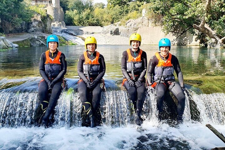 Alcantara Gorges : Bodyrafting between Dives and Natural Slides