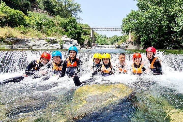 Alcantara Gorges : Bodyrafting between Dives and Natural Slides