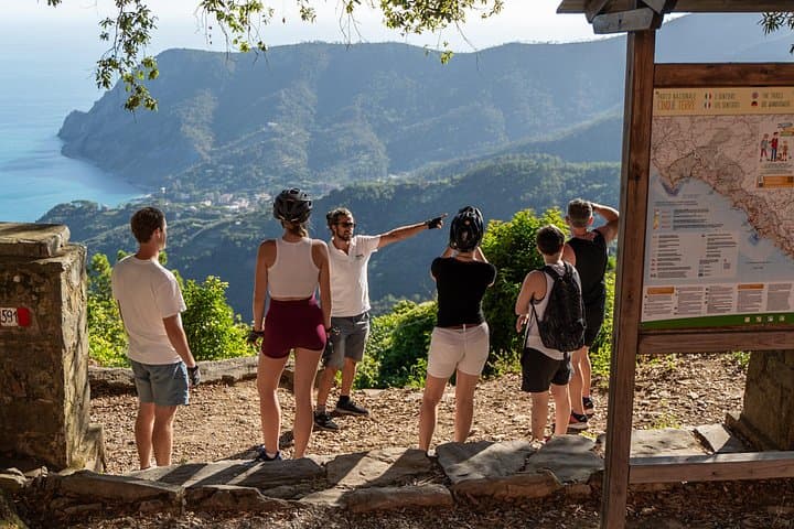 The heart of the 5 Terre: Monterosso and national park ebike tour