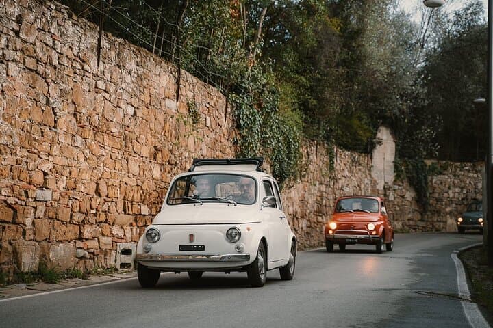 Florence Vintage Fiat 500 Tour with Wine Tasting at Farm