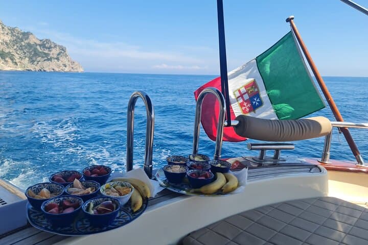From Sorrento: Capri & Blue Grotto Boat Day Tour Up to 8 People