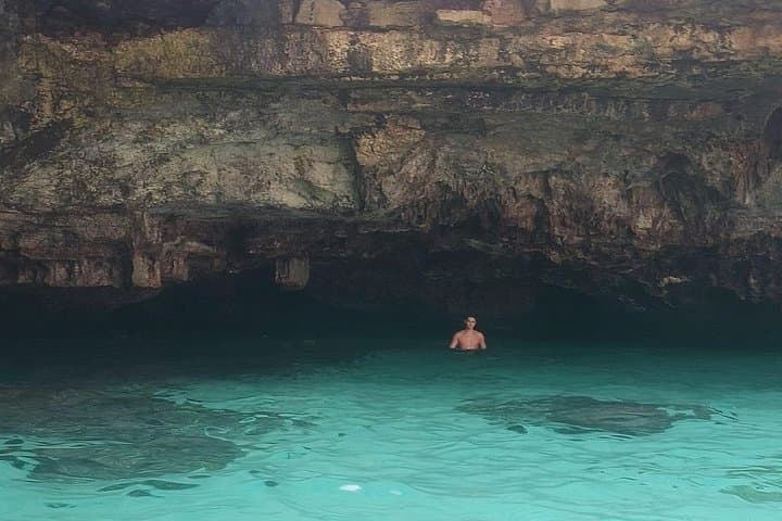 Adventure to the caves by canoe