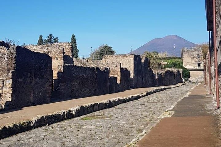 Naples to Pompeii : Pompeii with transport Guided Tour and skip line