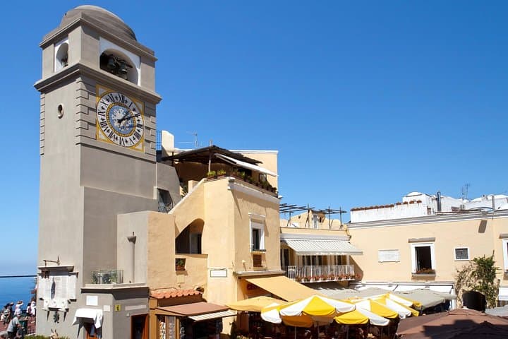 Full Day Capri Tour from Pompeii by Small Ferry Boat