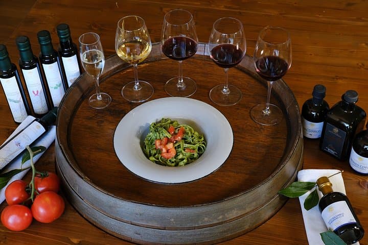 Private Wine & Oil Tasting with Lunch