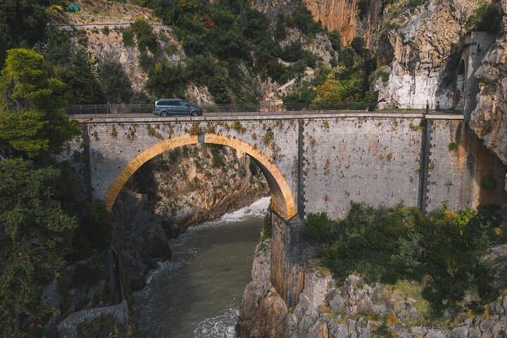 Fiordo di Furore with Limousine from Rome