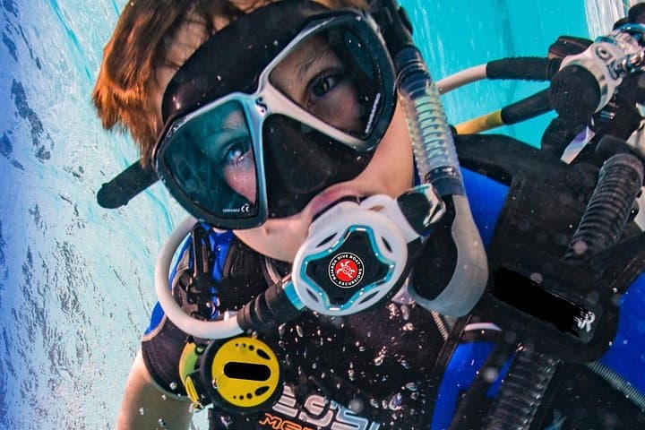 Underwater adventure with sea baptism on the Island of Elba
