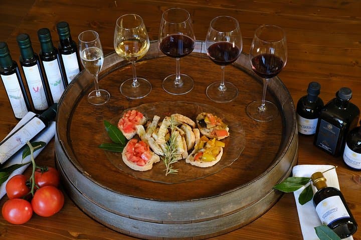 Private wine, Extra Virgin Olive Oils & Cheese Tasting