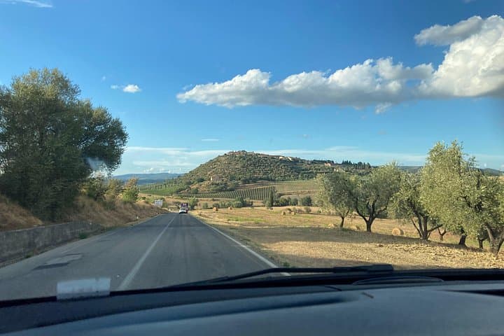 From Rome to Florence with a stop in Montepulciano