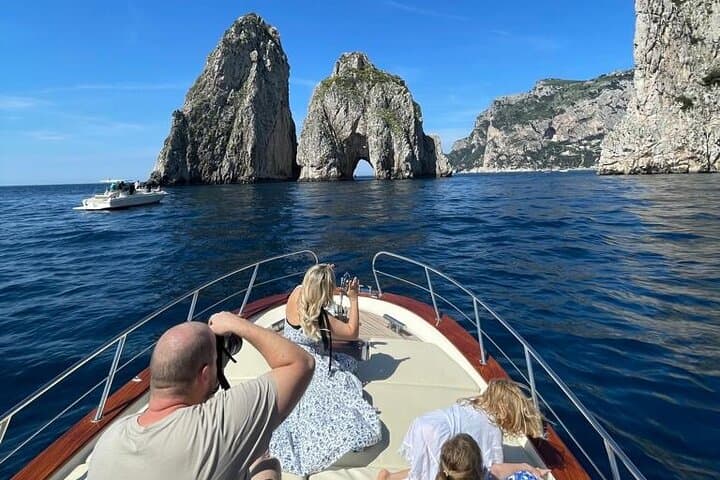 Capri Private Boat Tour from Positano or Praiano