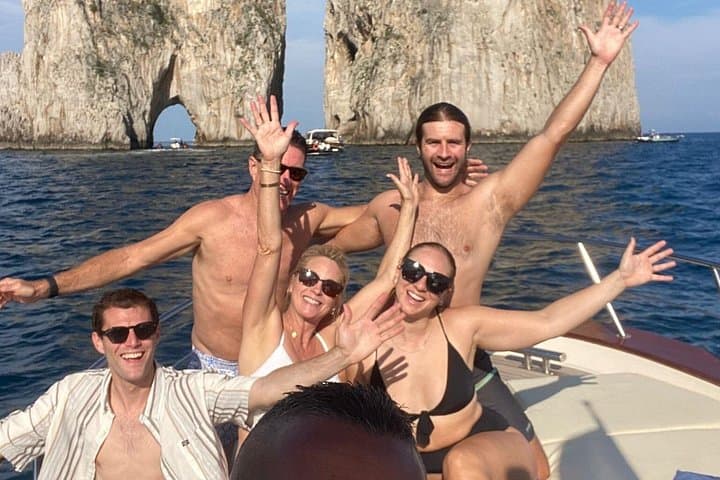 Capri Private Boat Tour from Positano or Praiano