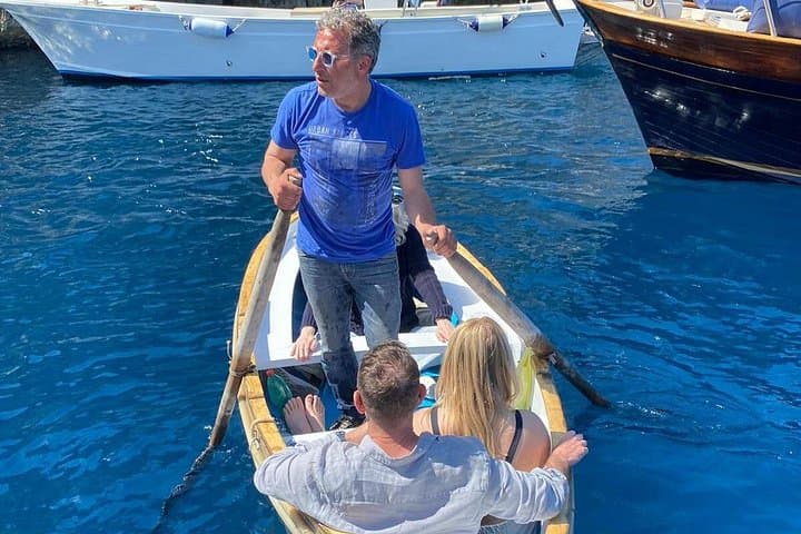 Capri Private Boat Tour from Positano or Praiano