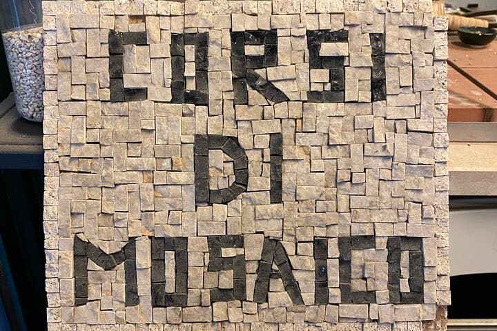 3 Hour Mosaic Lesson in Rome