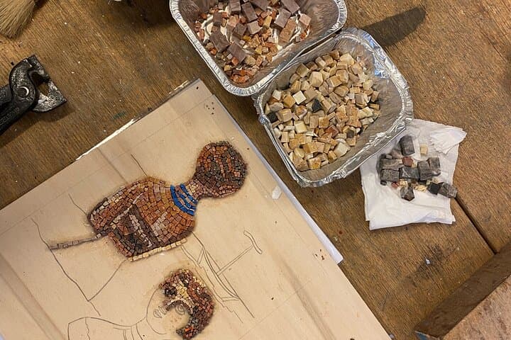 3 Hour Mosaic Lesson in Rome