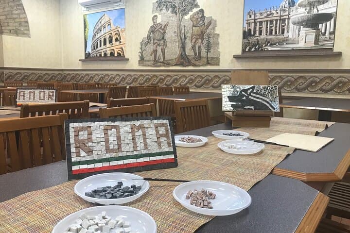 3 Hour Mosaic Lesson in Rome