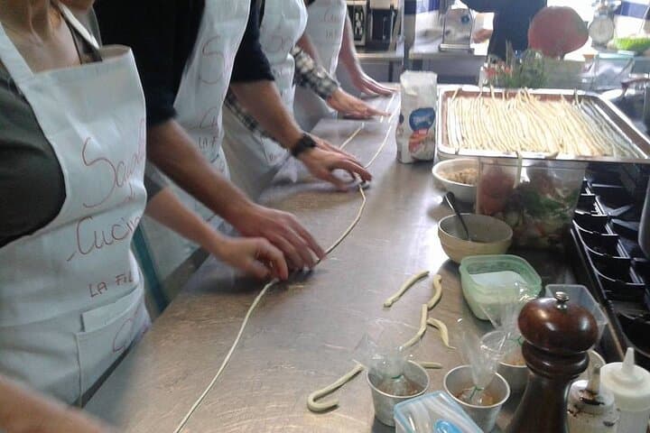 Cooking Class in a Professional Restaurant Kitchen