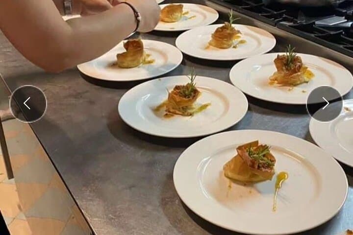 Cooking Class in a Professional Restaurant Kitchen